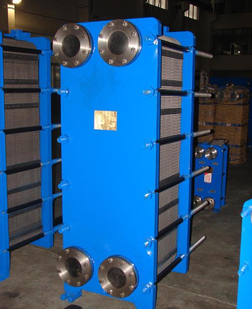 厂家直供316不锈钢板式换热器 板式冷却器 平板式热交换器图片_高清图